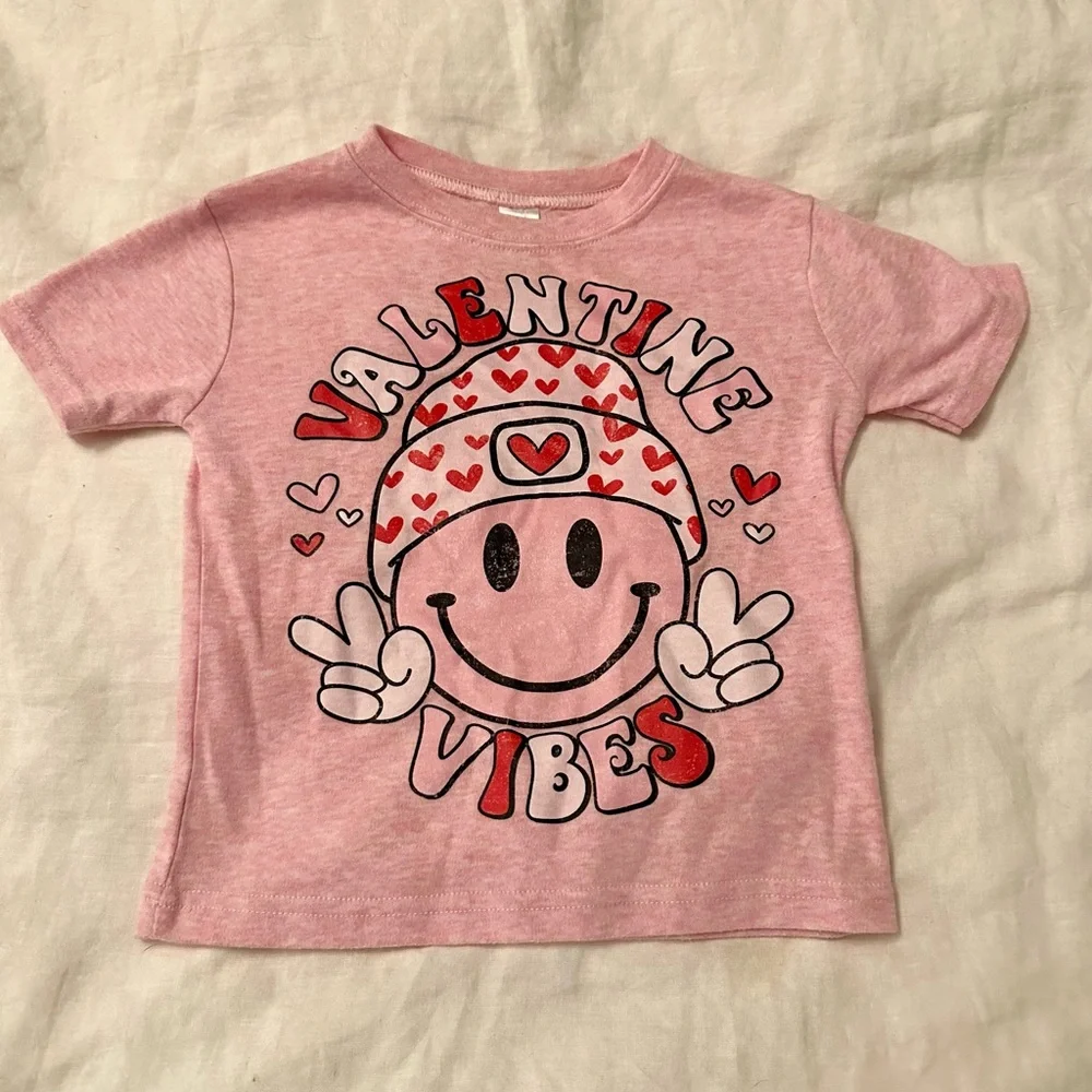 *4‎ for $20 Mix&Match* Boutique Toddler Girl’s Valentine’s Tee